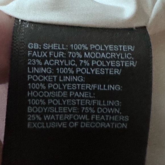 The North Face Women’s Gotham 550 Down Winter Jacket size - Picture 9 of 9